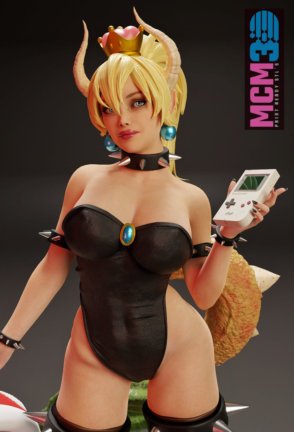 MCM3D - Bowsette, Super Mario 2025 January