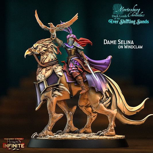 Heroes Infinite Raging Heores - Dame Selina on WIndclaw - Mortenburg Chronicles 2025 April