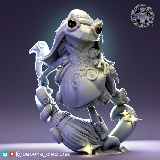 Pepunki Creatures - Broom Frog - 2023 October