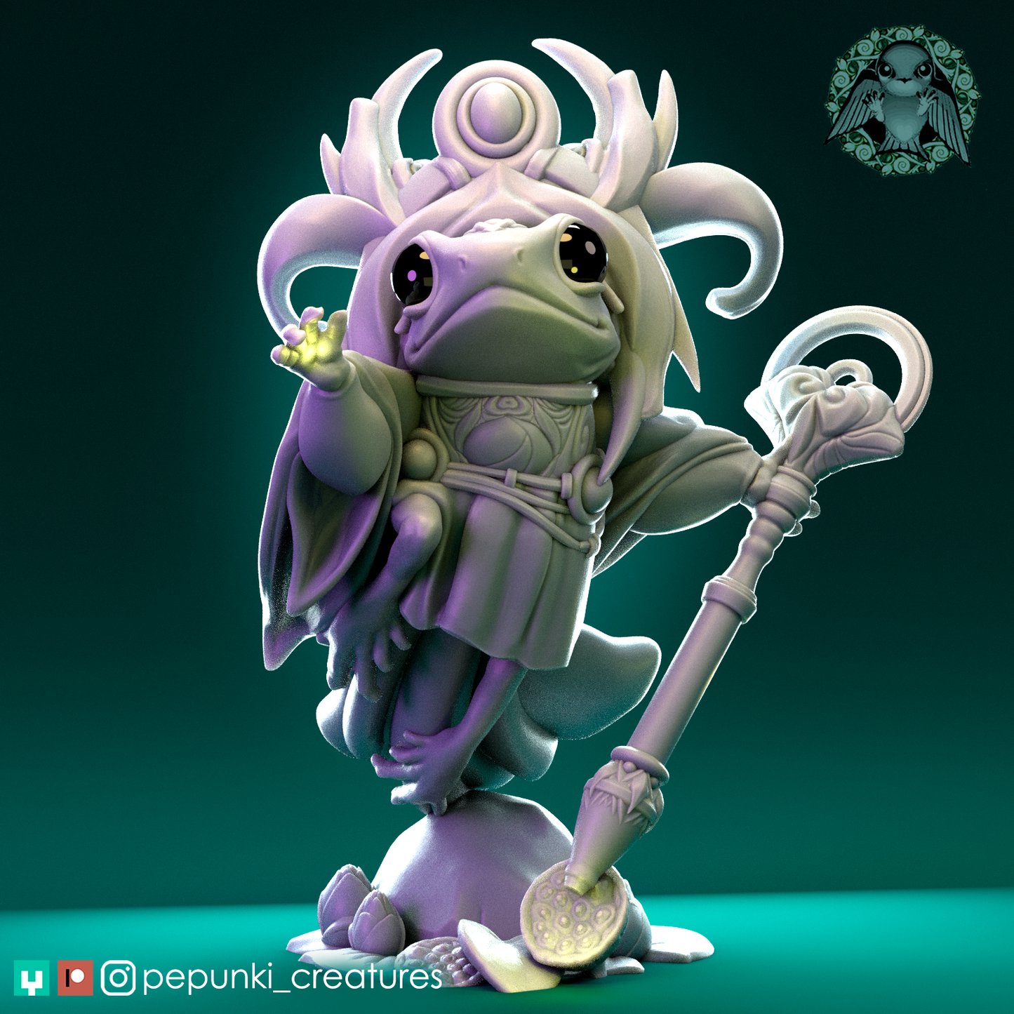 Pepunki Creatures - Dart Frog - 2023 October