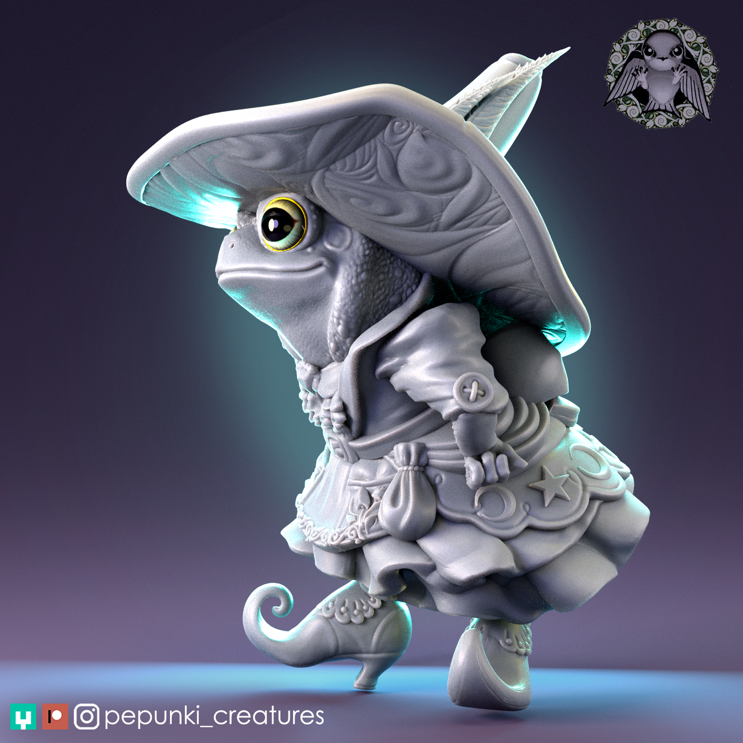 Pepunki Creatures - Toad Witch - 2023 October