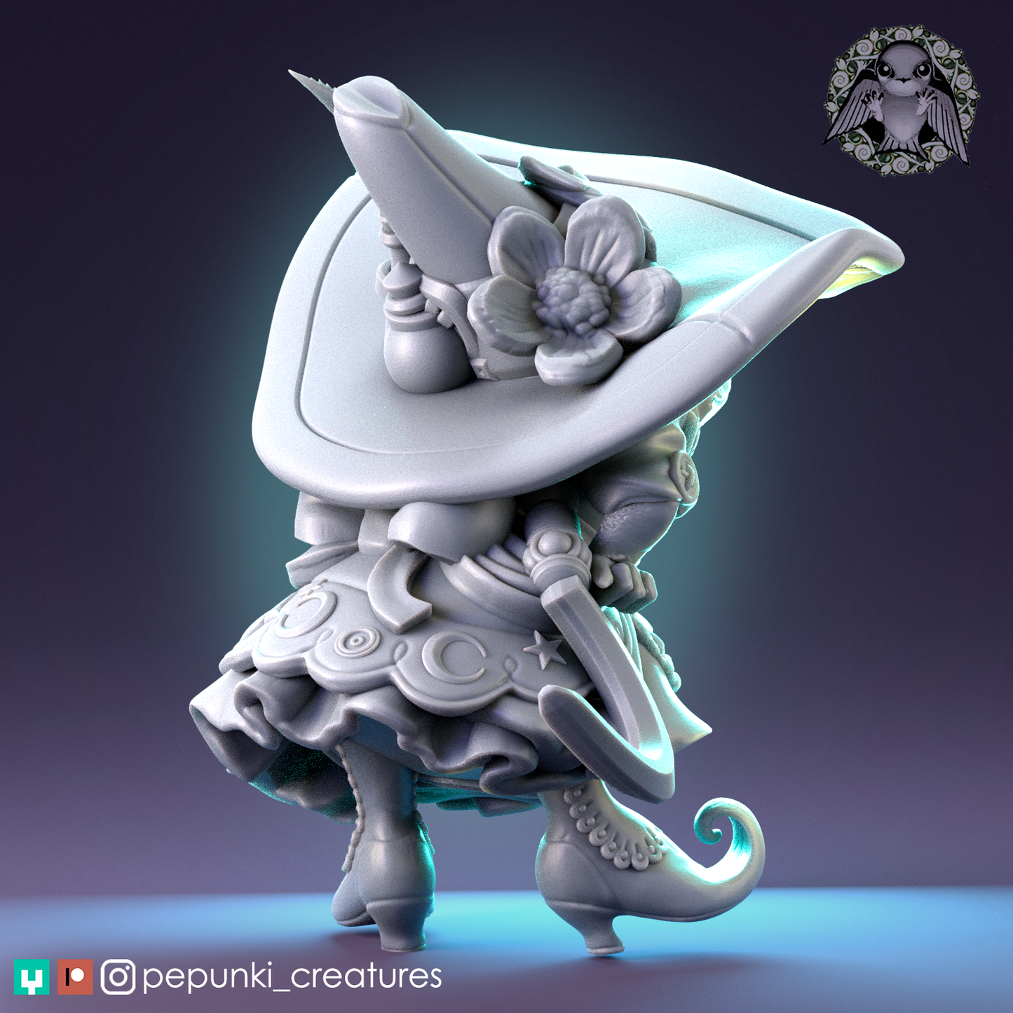 Pepunki Creatures - Toad Witch - 2023 October