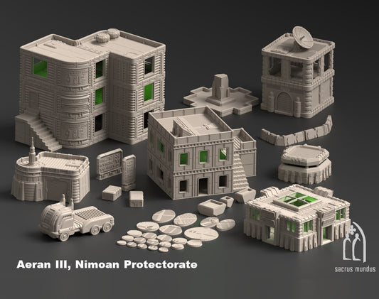 Sacrusmundus - Aeran III Nimoan Protectorate, Terrain - 2021 December