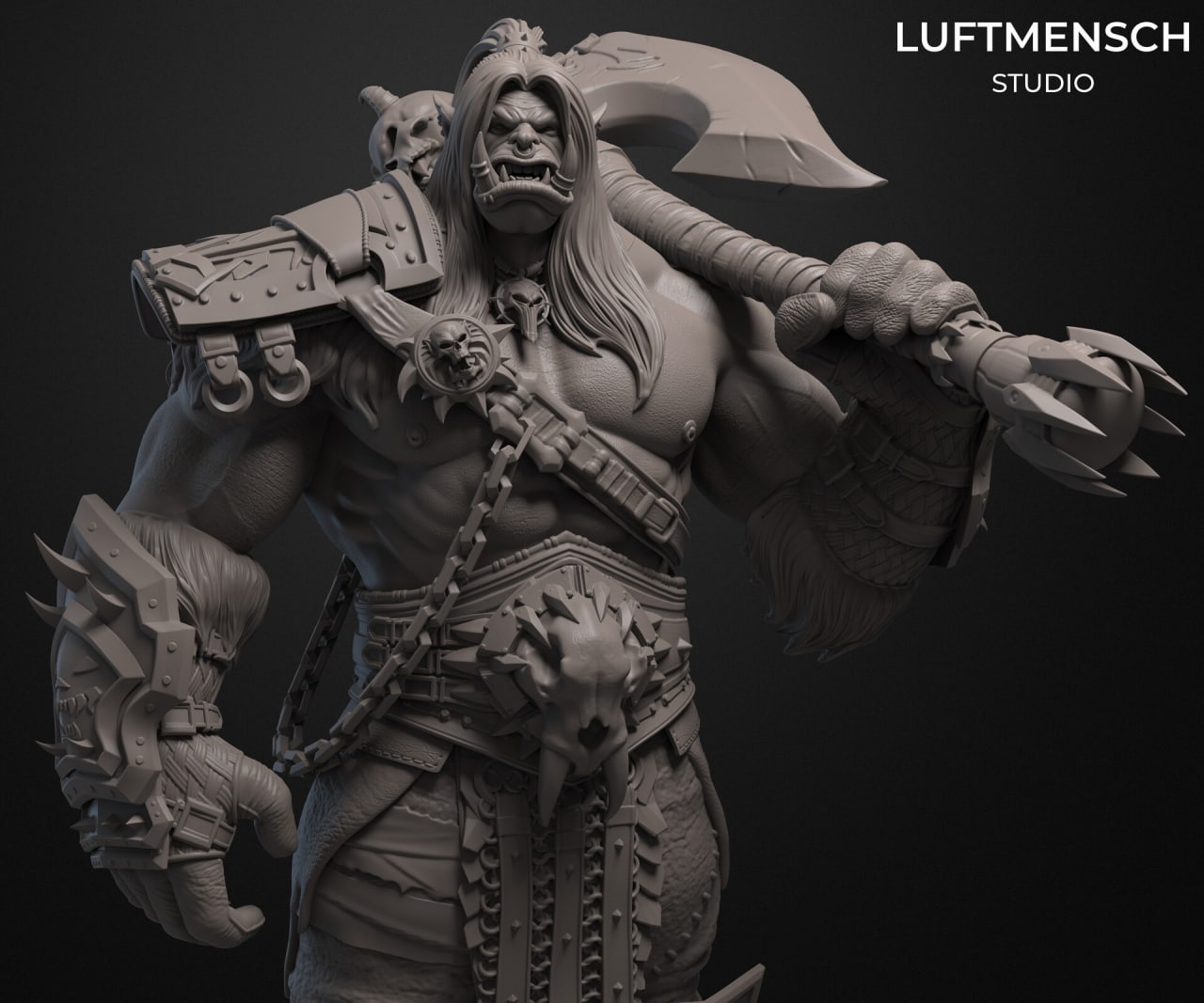 Luftmensch - Grommash Hellscream 23cm