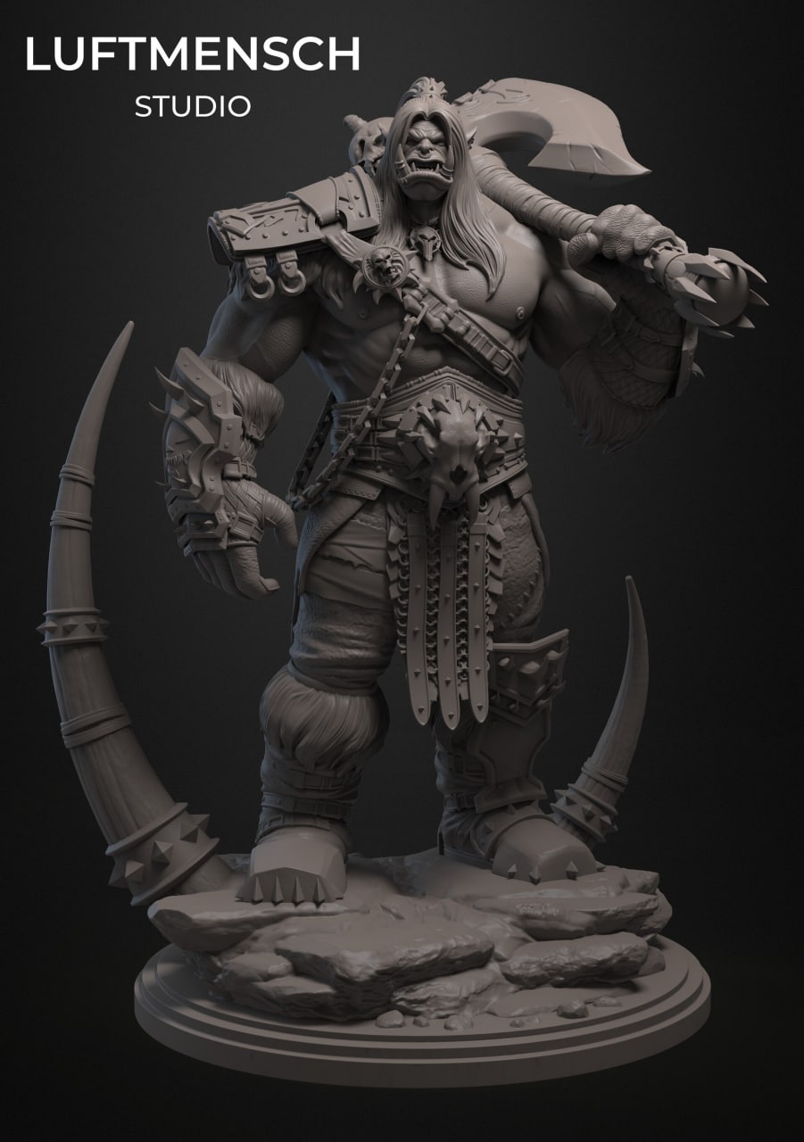 Luftmensch - Grommash Hellscream 23cm