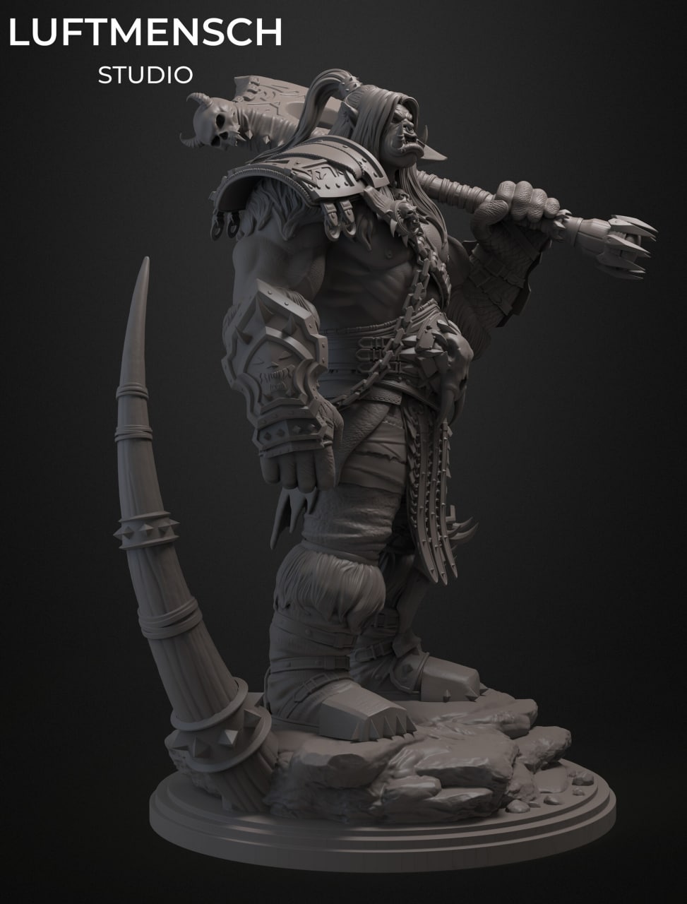 Luftmensch - Grommash Hellscream 23cm