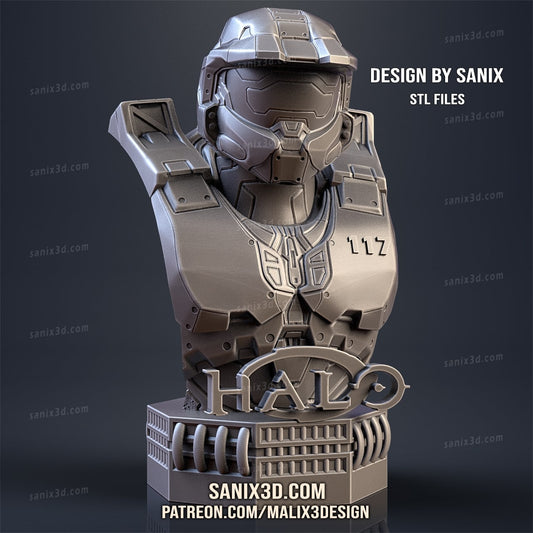 Sanix 3D - Halo - Master Chief 75mm