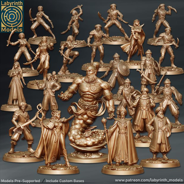 Labyrinth Models - Cerulean Kingdom 2022 September Release