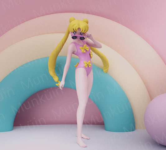 Munkuin - Serena Tsukino Bikini, Sailor Moon 150mm