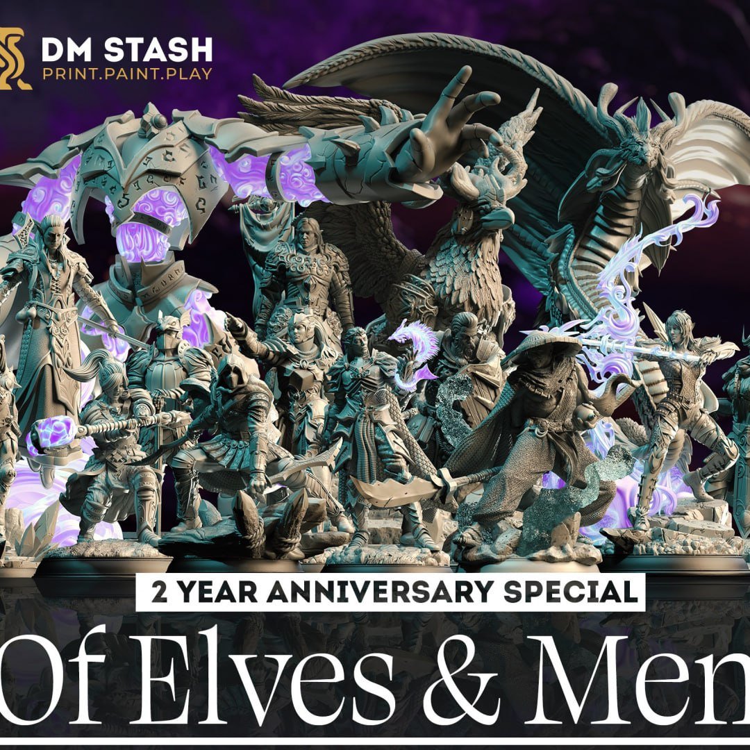 DM Stash - Elves and Men 2023 April Release 35mm 2 Year Anniversday Special