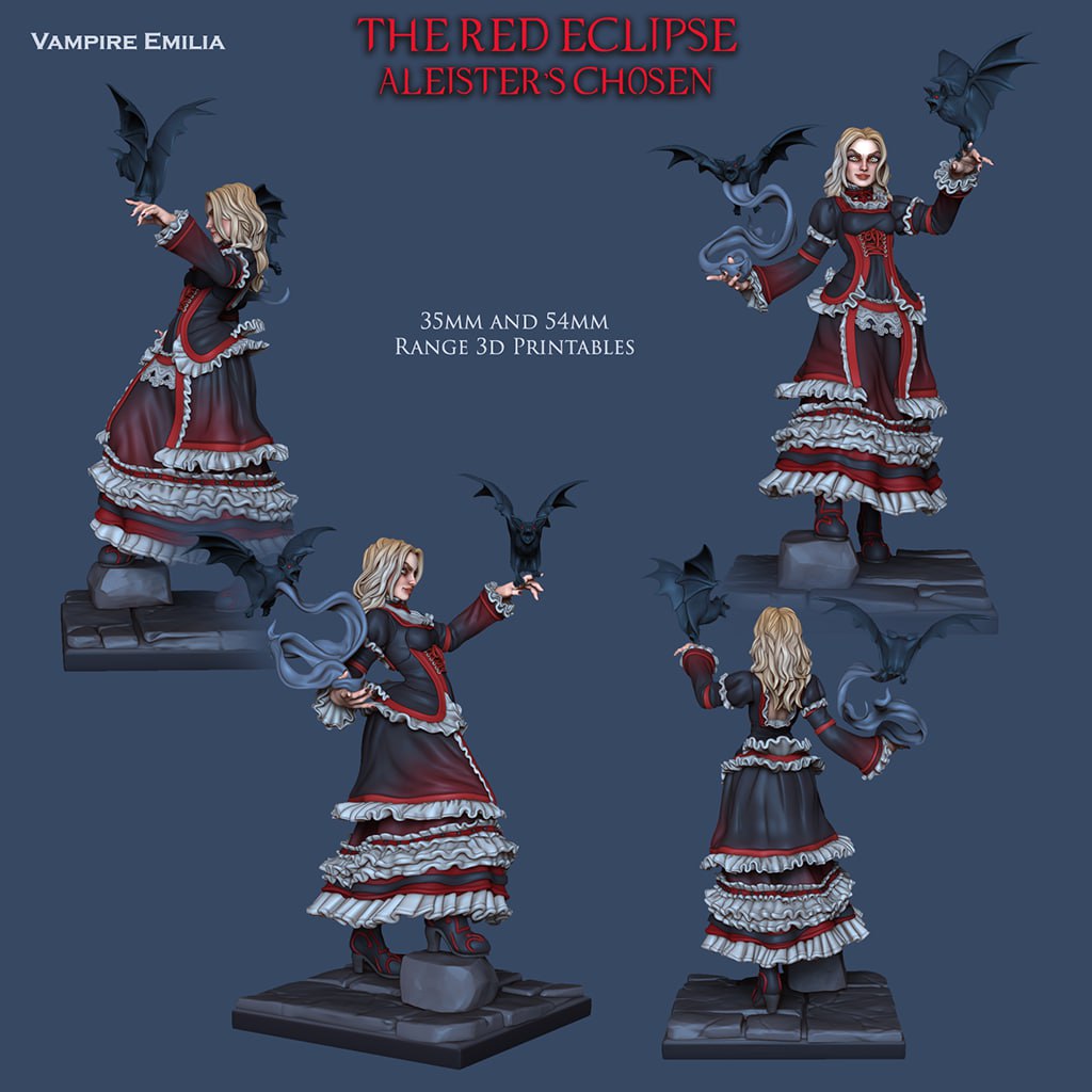 Ronin Arts - Vampire Emilia - The Red Eclipse, Aleister´s Chosen