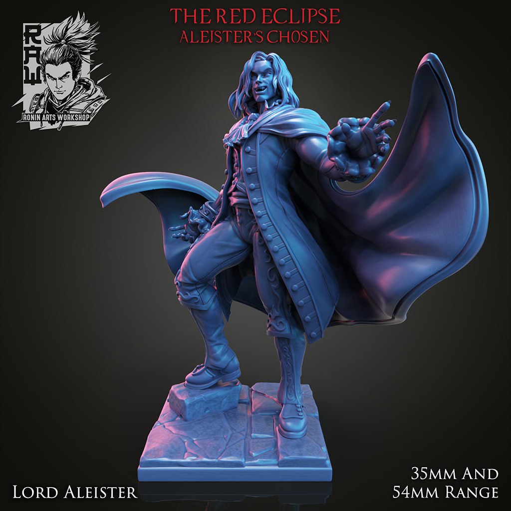 Ronin Arts - Vampire Lord Alesiter  - The Red Eclipse, Aleister´s Chosen
