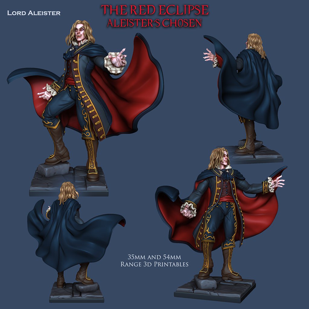 Ronin Arts - Vampire Lord Alesiter  - The Red Eclipse, Aleister´s Chosen