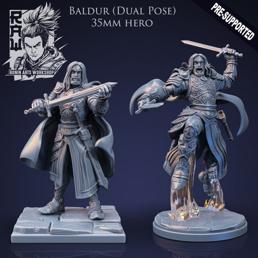 Ronin Arts - Baldur, The Human Fighter 35mm