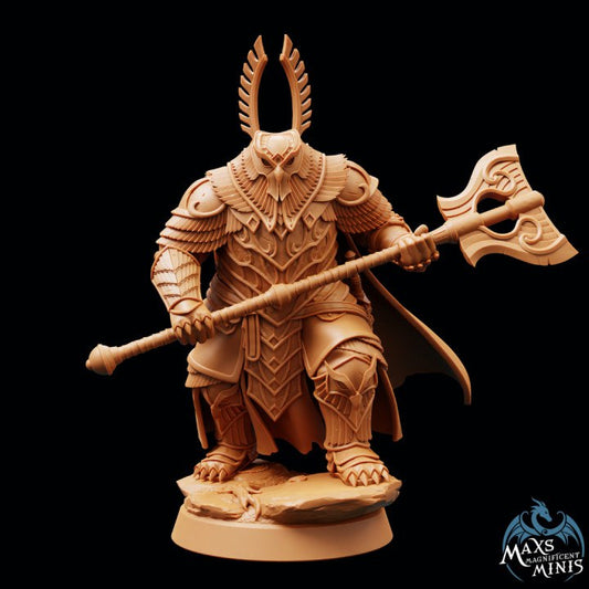 Max Magnificent Minis - Owlbear Knight