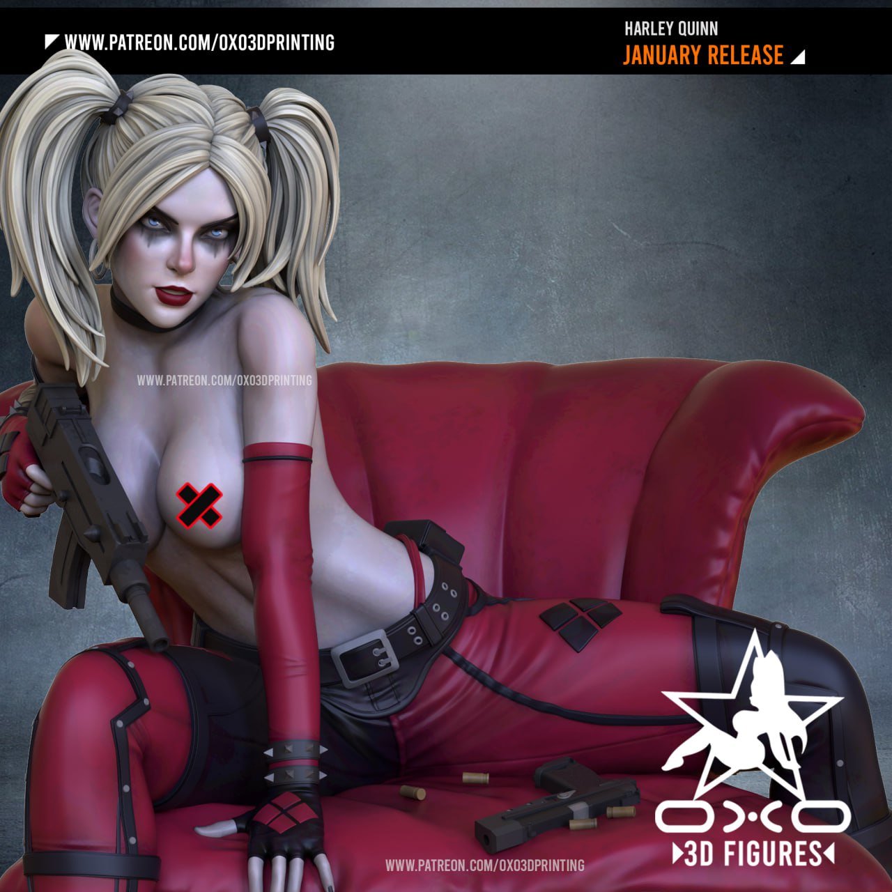 0X03D Figures - Harley Quinn