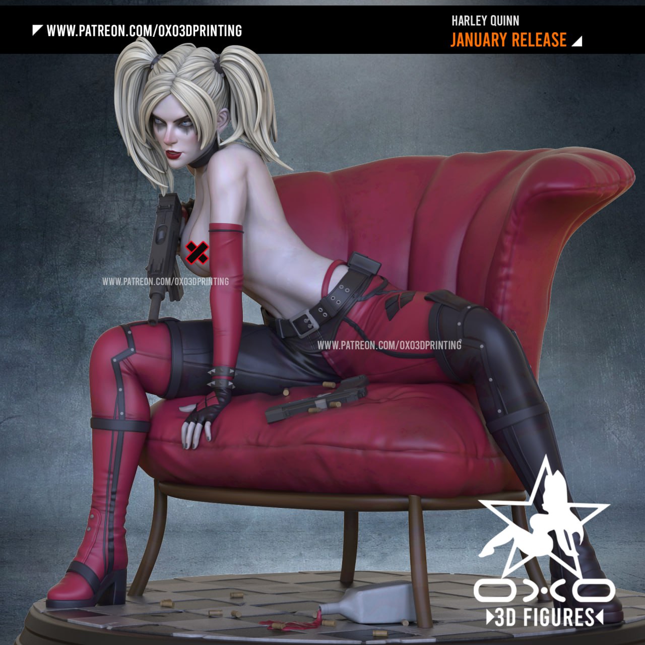 0X03D Figures - Harley Quinn