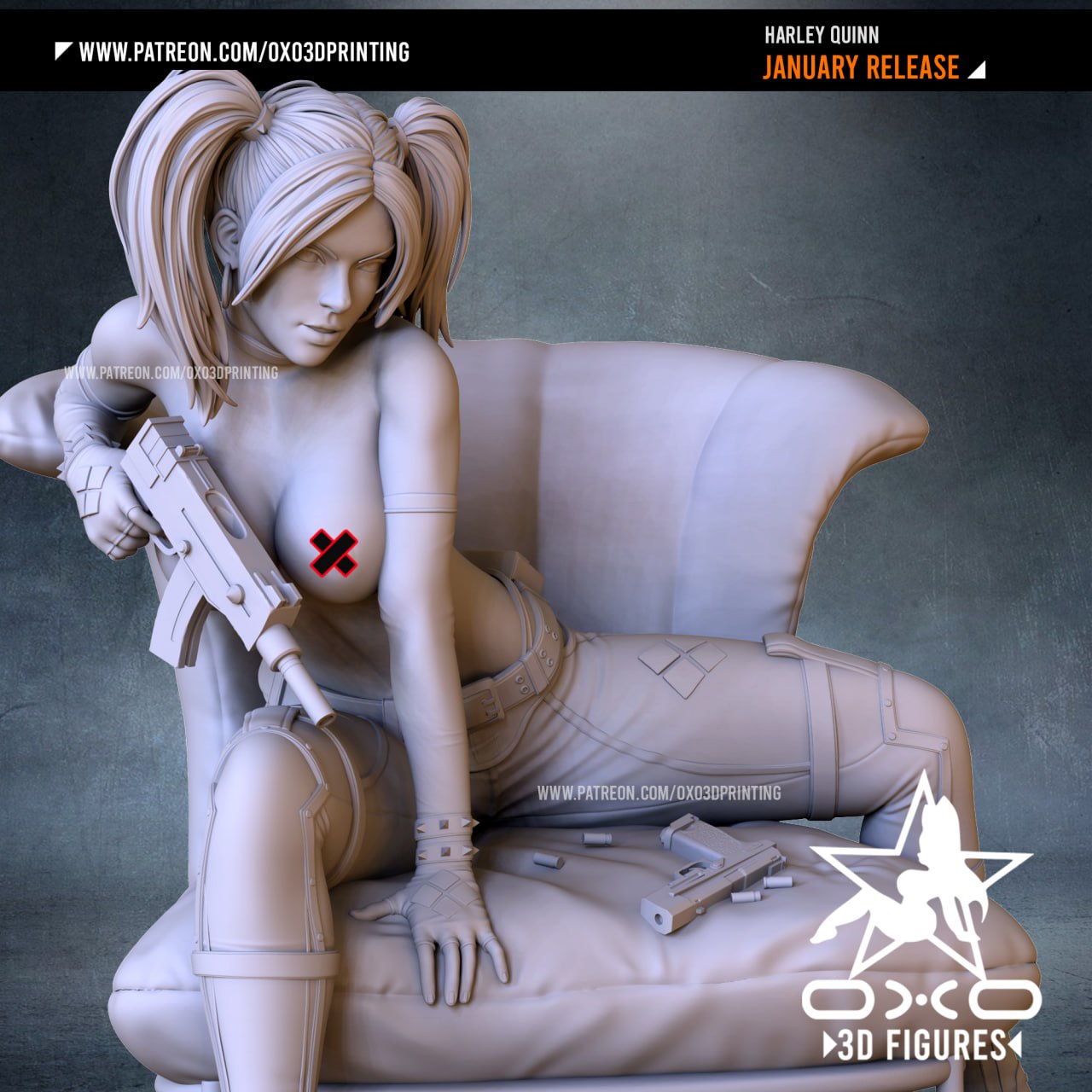 0X03D Figures - Harley Quinn