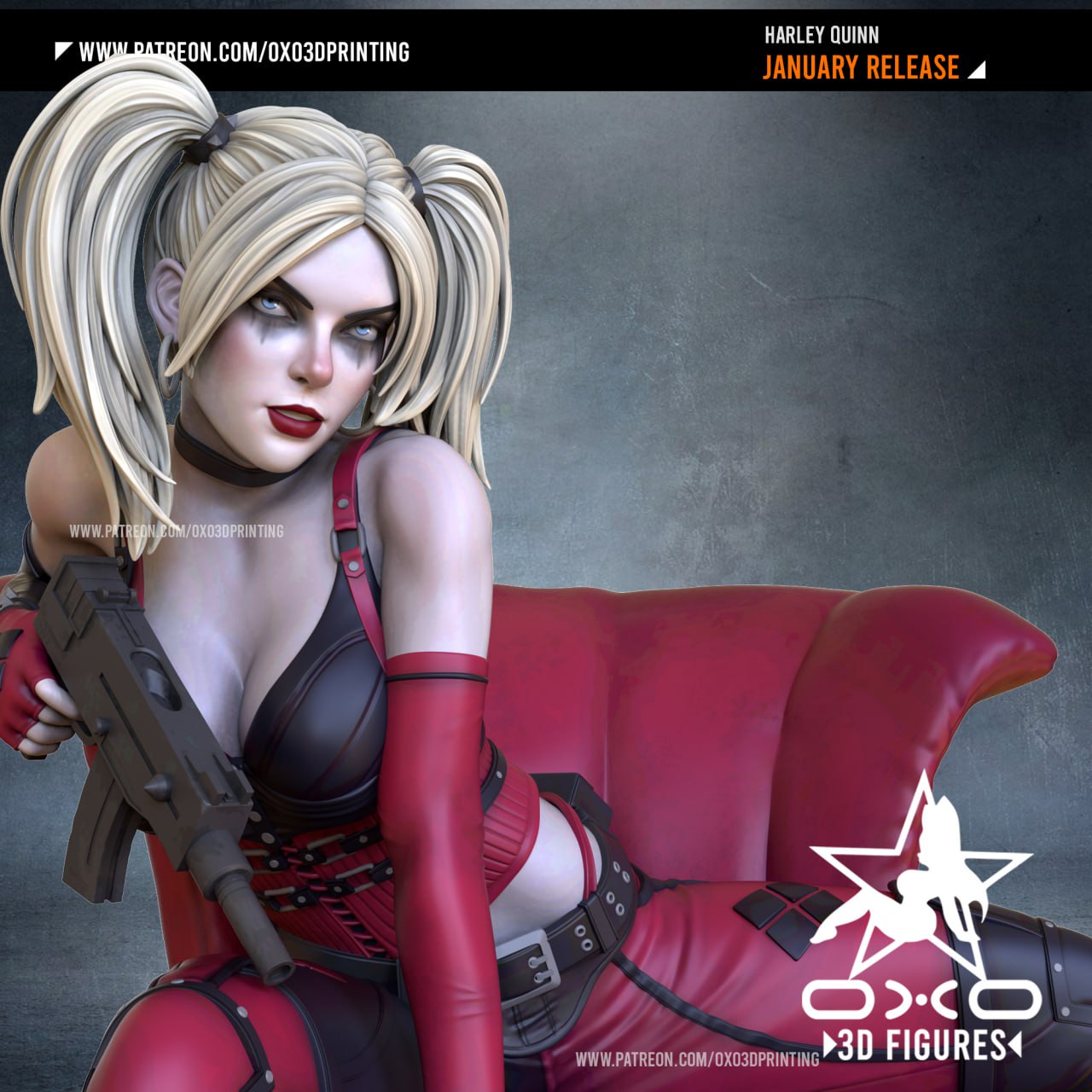 0X03D Figures - Harley Quinn