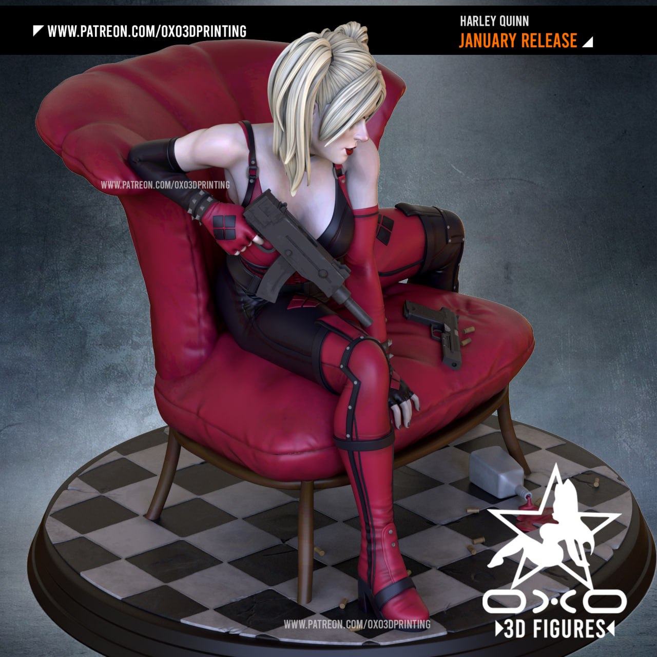 0X03D Figures - Harley Quinn