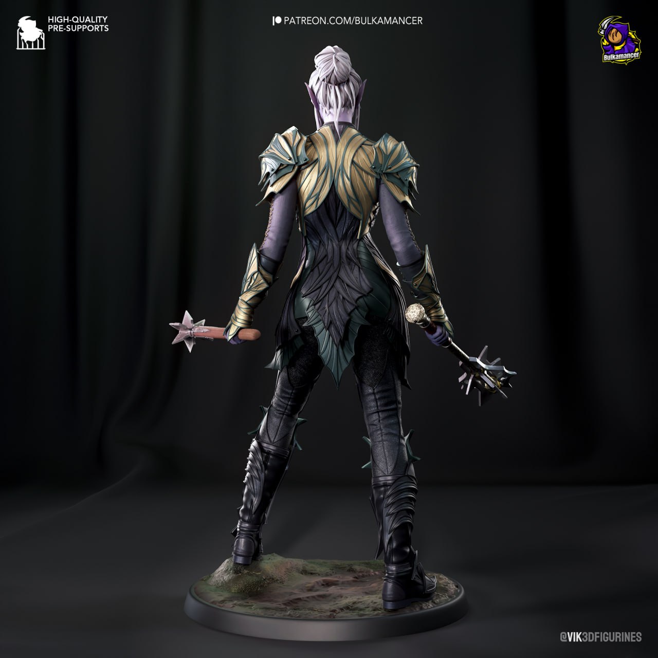 Bulkamancer - Minthara, Drow Cleric - Baldurs Gate 3
