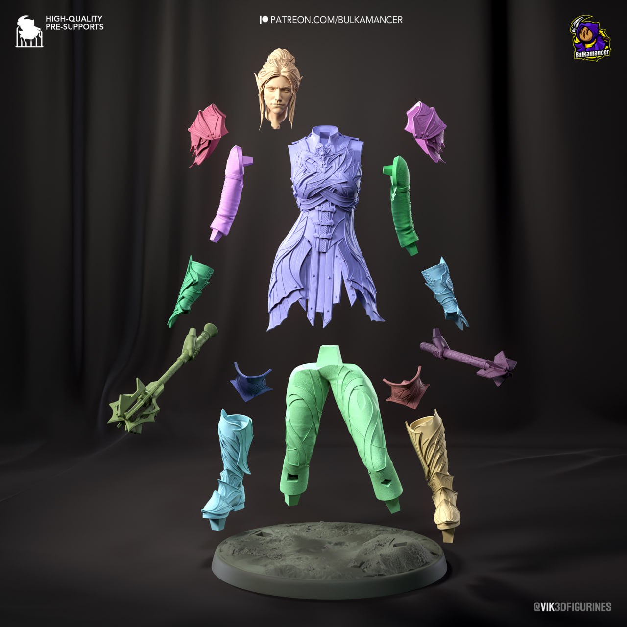 Bulkamancer - Minthara, Drow Cleric - Baldurs Gate 3
