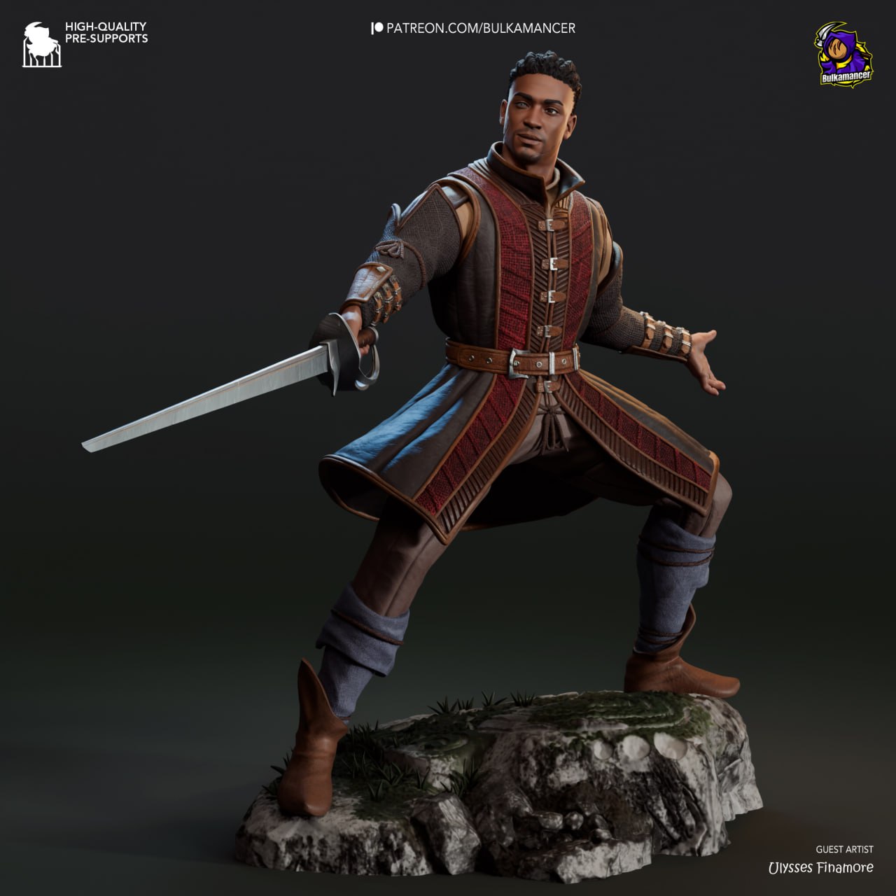 Bulkamancer - Wyll, Blade Frontier - Baldurs Gate 3