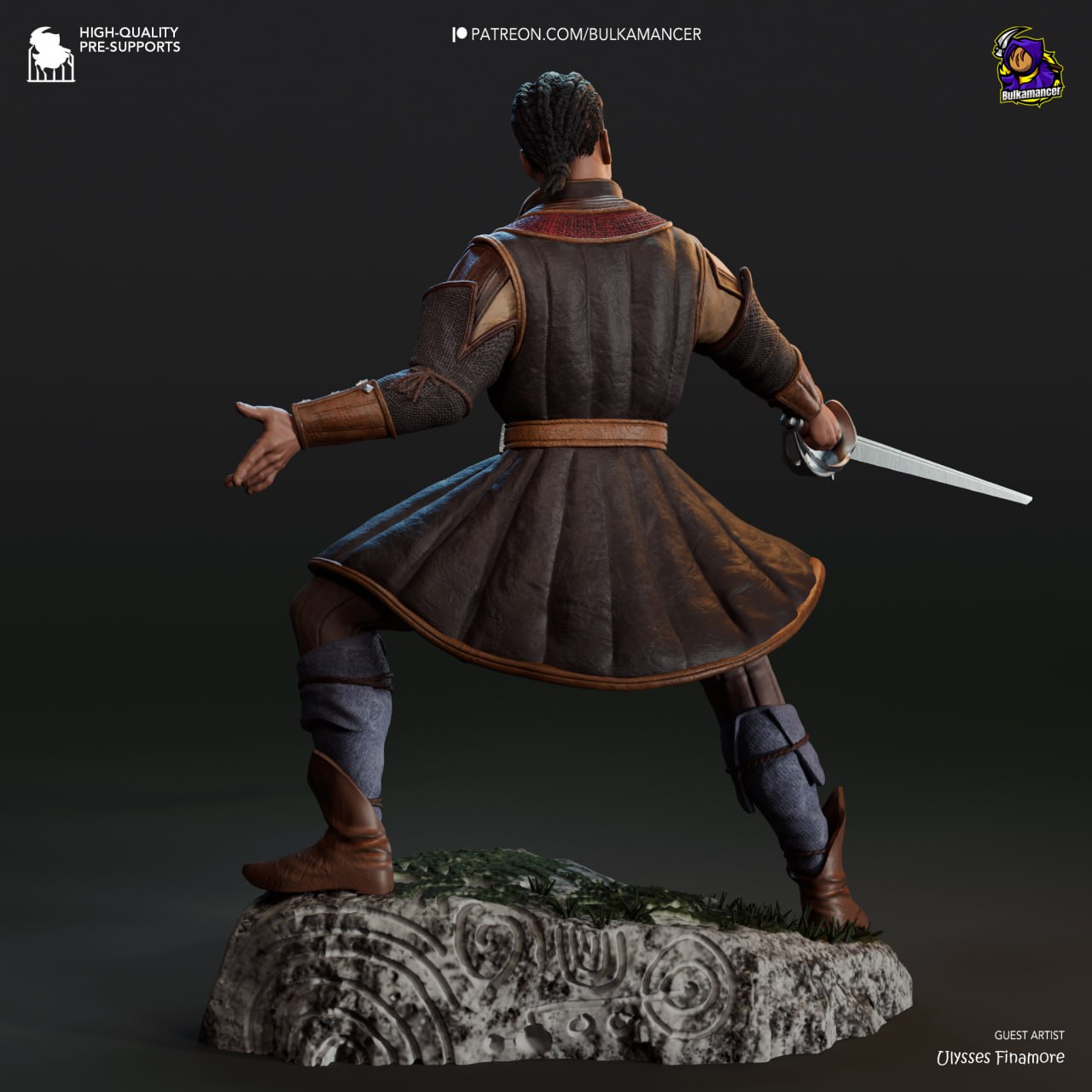 Bulkamancer - Wyll, Blade Frontier - Baldurs Gate 3