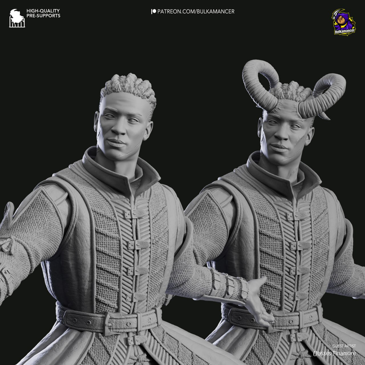 Bulkamancer - Wyll, Blade Frontier - Baldurs Gate 3