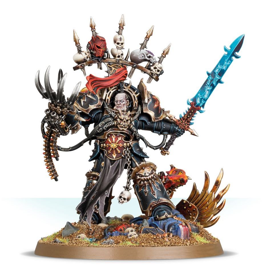 Games Workshop - Abbadon the Despoiler Chaos Lord Warhammer 40K 60mm