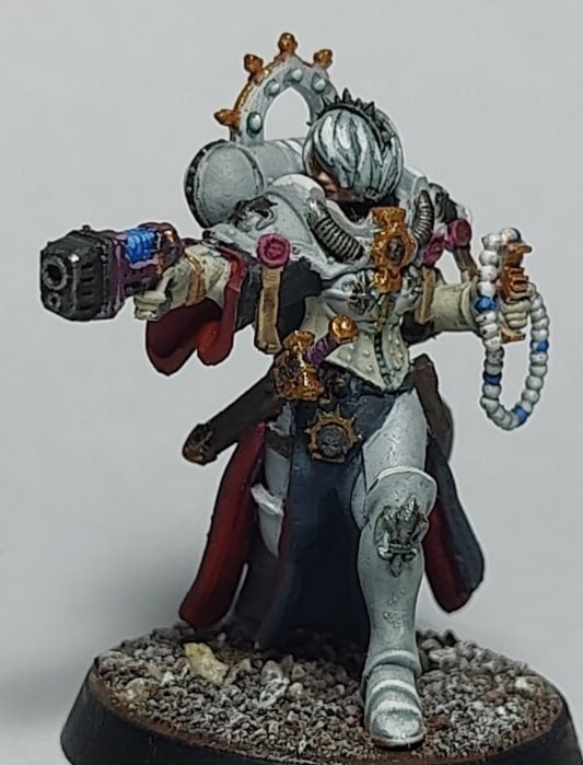 Minigames Miniatures - Nier, Santly Priestess of Palatial Power, Adepta Sororita - Warhammer 40K