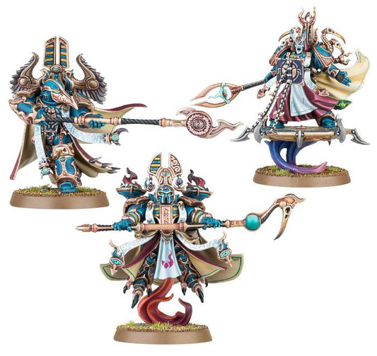 Games Workshop - Exalted Sorceres Deciamted, Thousand Sons - Warhammer 40K