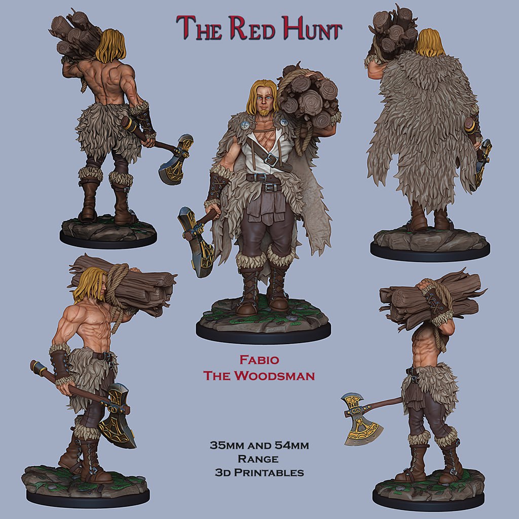 Ronin Arts - The Red Hunt Velled Forest Tales 2024 July Release 35mm