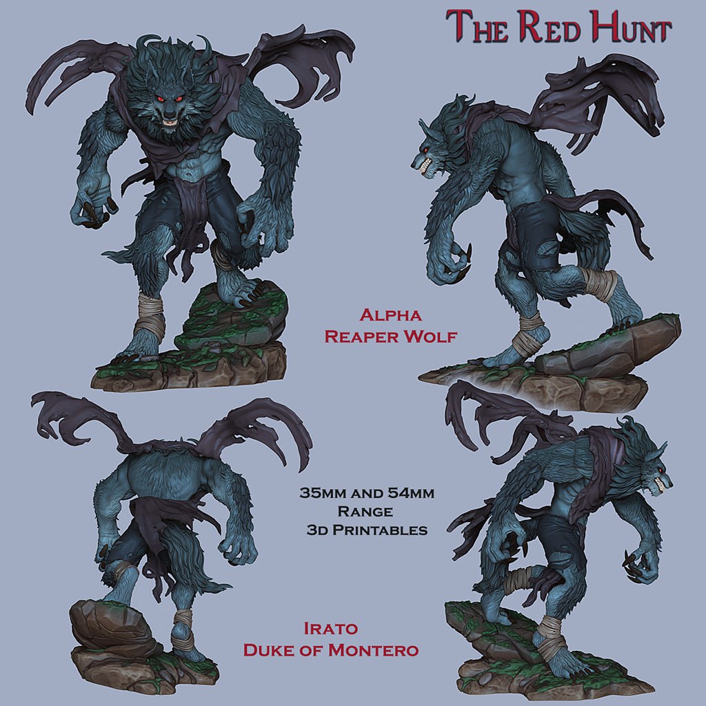 Ronin Arts - The Red Hunt Velled Forest Tales 2024 July Release 35mm