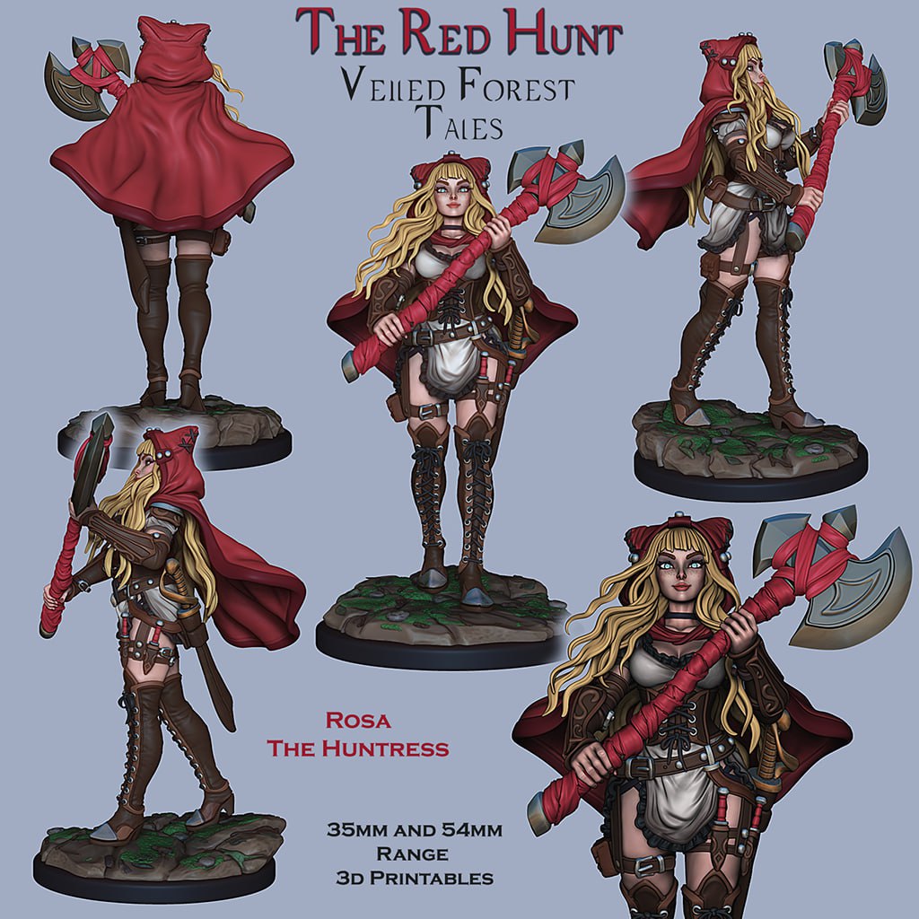 Ronin Arts - The Red Hunt Velled Forest Tales 2024 July Release 35mm