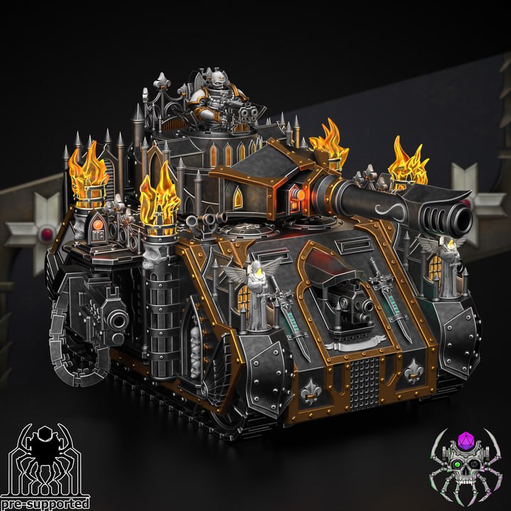 Eight Legs Miniatures - The Widows Heavy APC Warhammer 40K