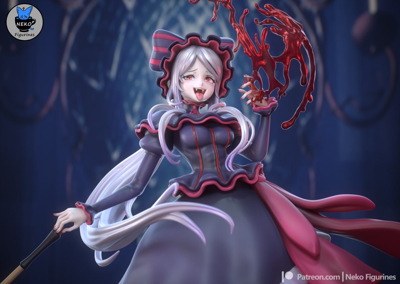 Neko Figurines - Shalltear Bloodfallen, Overlord 17.4cm