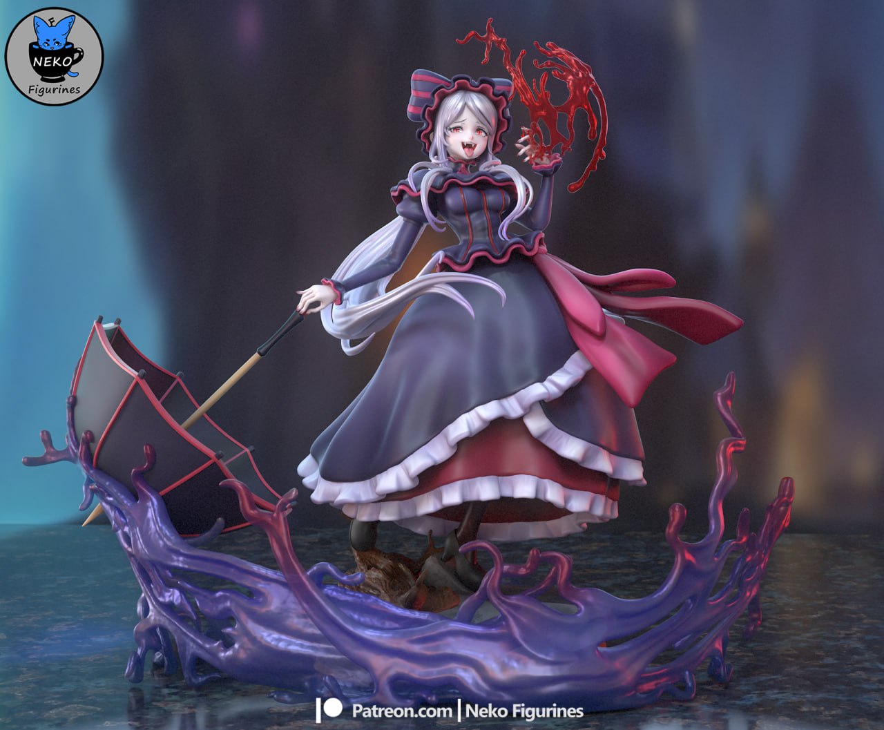 Neko Figurines - Shalltear Bloodfallen, Overlord 17.4cm