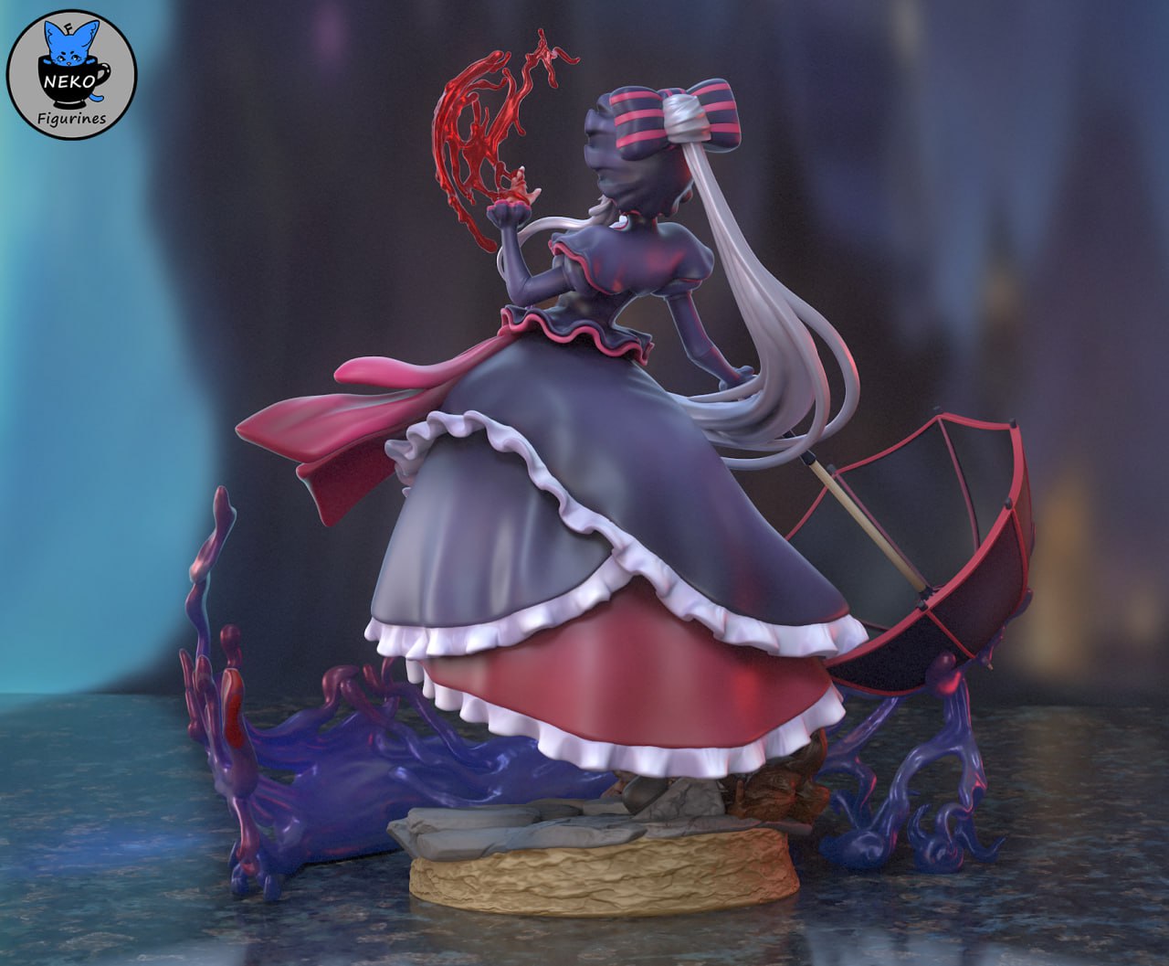 Neko Figurines - Shalltear Bloodfallen, Overlord 17.4cm