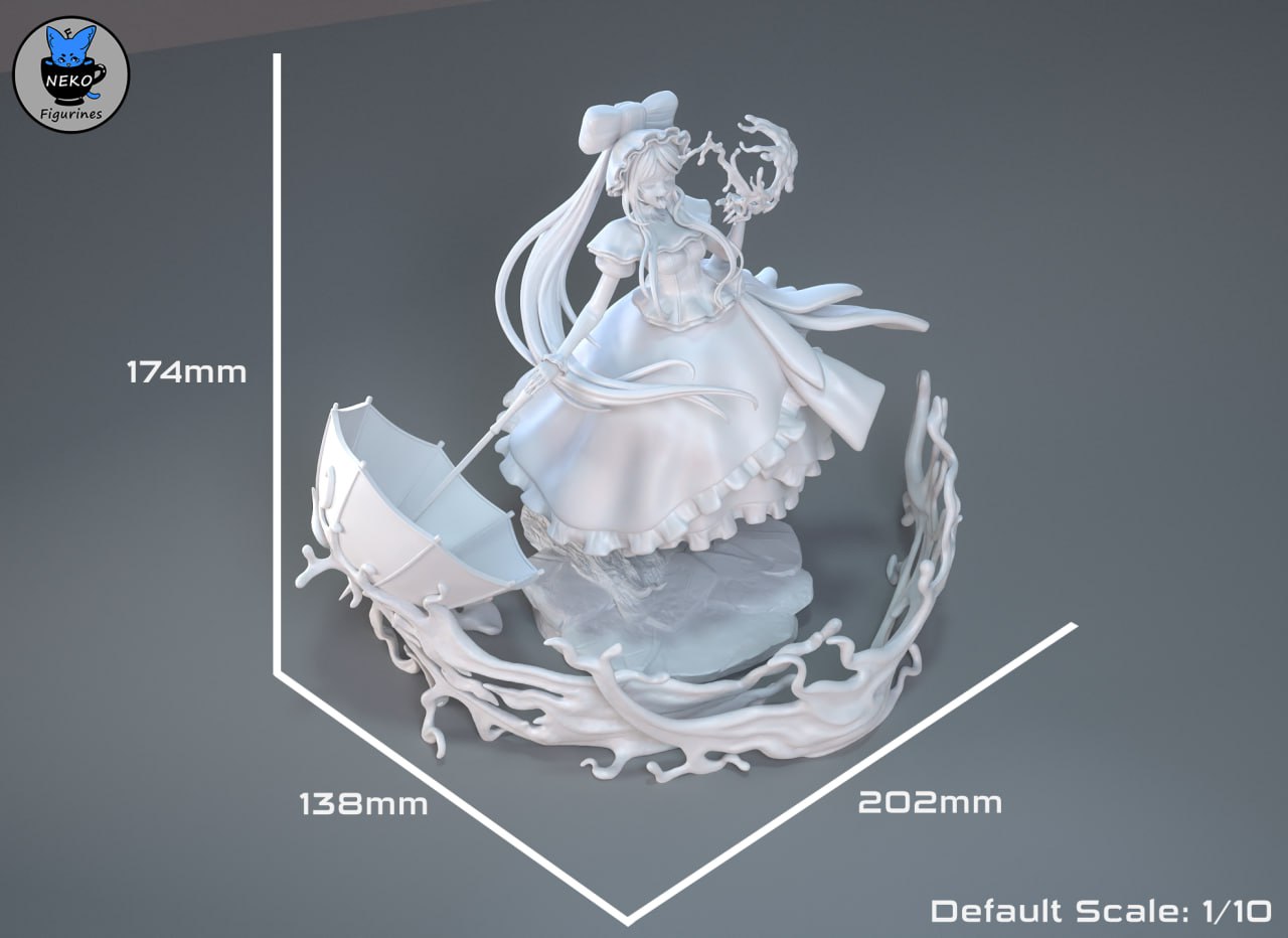 Neko Figurines - Shalltear Bloodfallen, Overlord 17.4cm