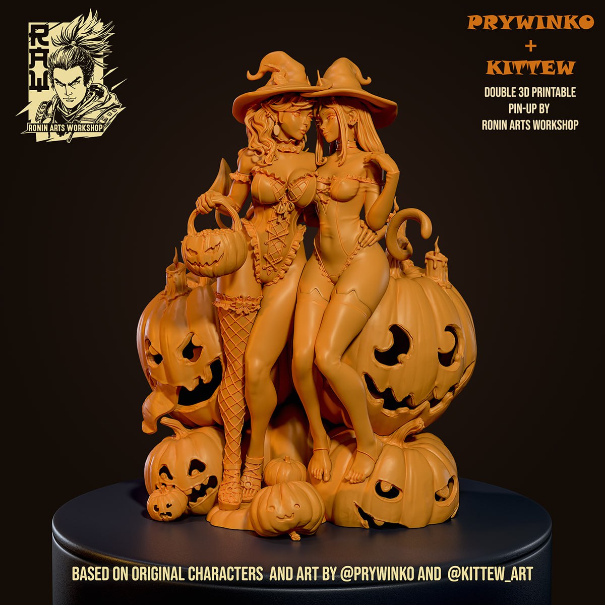 Ronin Arts - Halloween, Prywinko & Kittew 2024 October