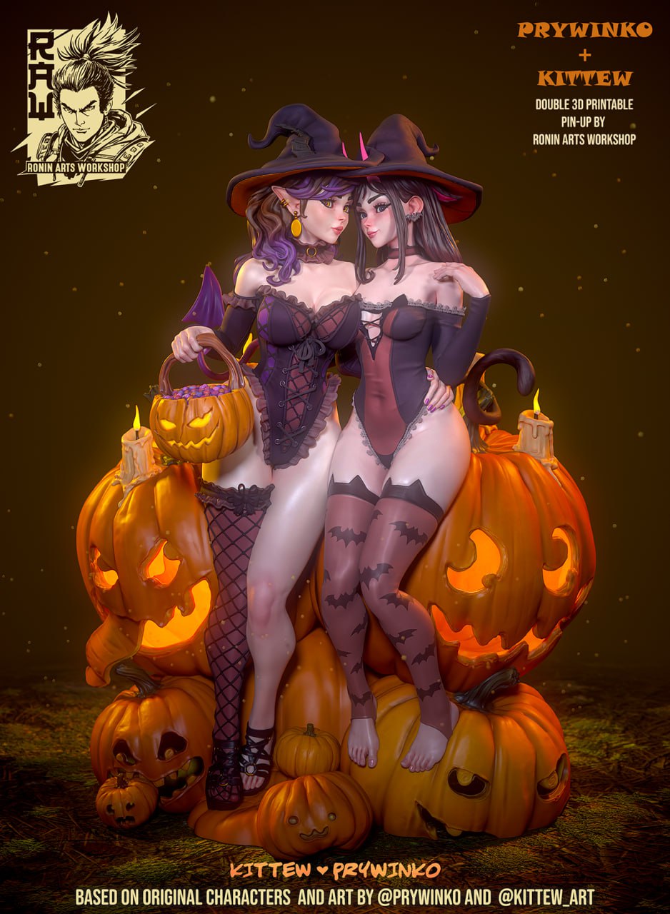 Ronin Arts - Halloween, Prywinko & Kittew 2024 October