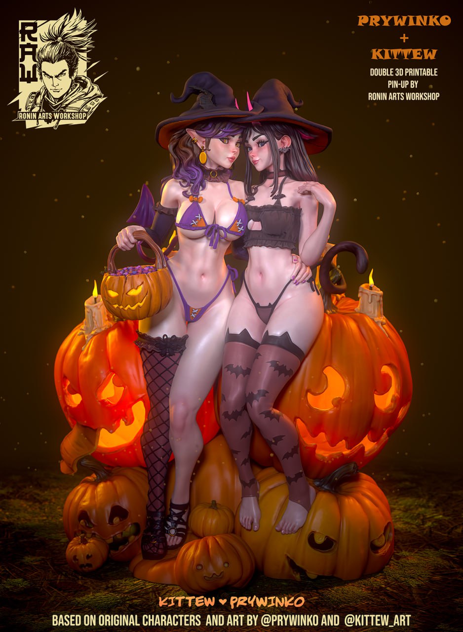 Ronin Arts - Halloween, Prywinko & Kittew 2024 October