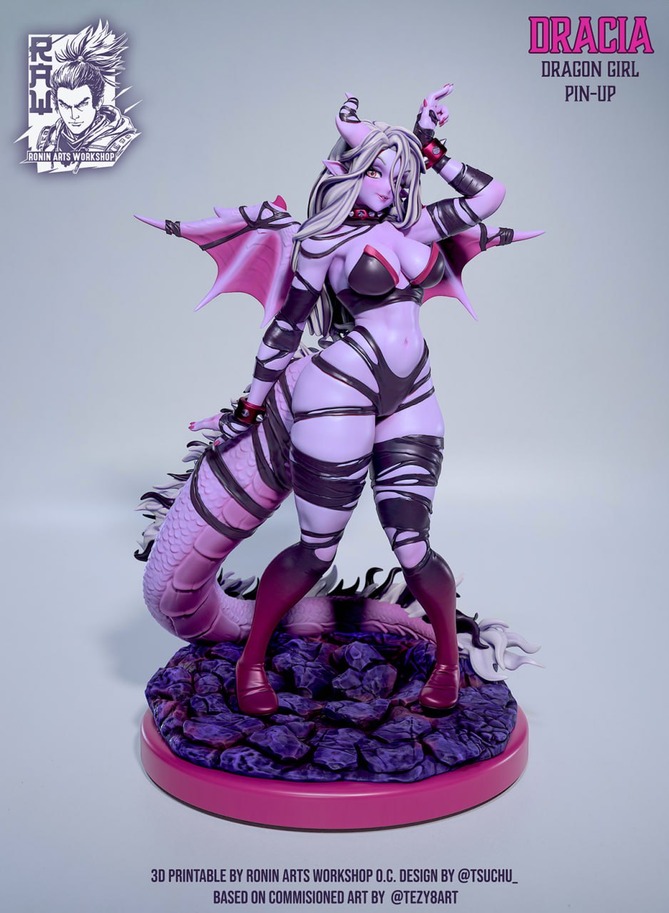 Ronin Arts - Dracia, Dragon Girl Pinup
