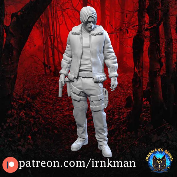 Irnkmans Minis - Leon S. Kenedy, Resident Evil 2023 October