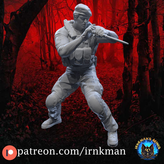 Irnkmans Minis - Jack Krauser, Resident Evil 2023 October