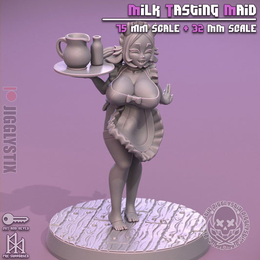 Jigglystix - Milk Tasting Maid