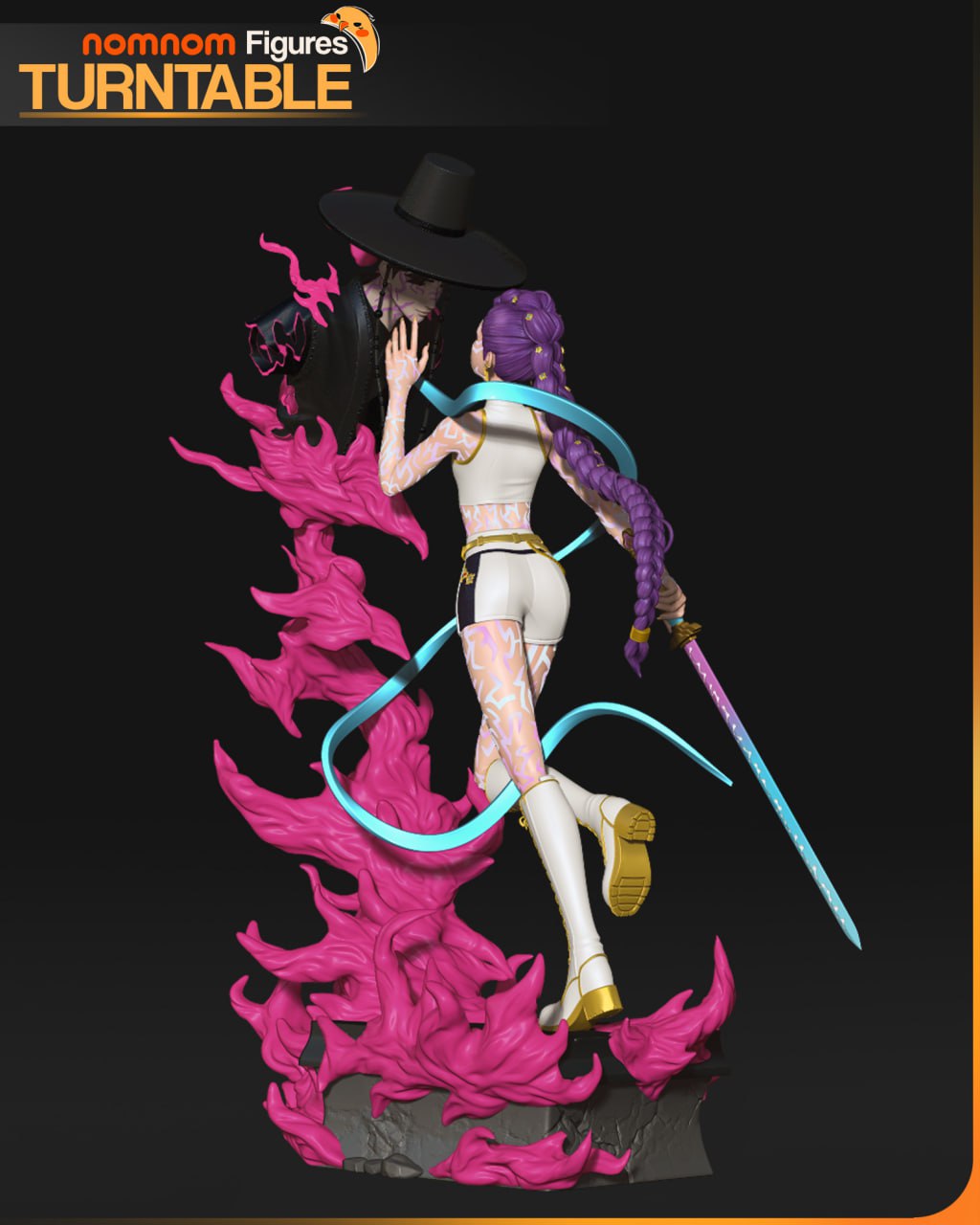 NomNom Figures - Rumi & Jinu, K-Pop Demon Hunters