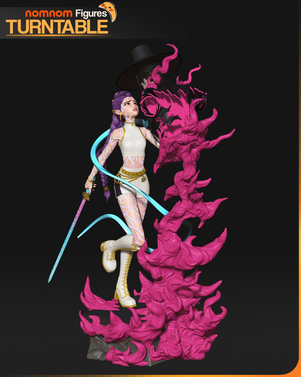 NomNom Figures - Rumi & Jinu, K-Pop Demon Hunters