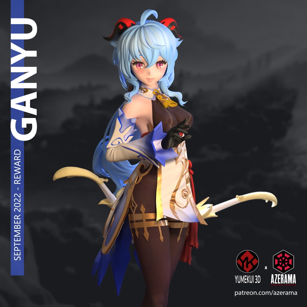 Azerama - Ganyu, Genshin Impact